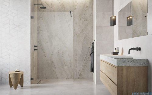 Radaway Essenza Pro Brushed GunMetal 85x200 kabina Walk-in szczotkowany grafit 10103085-92-01 