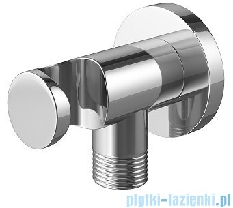Kohlman Experience zestaw prysznicowo-wannowy z deszczownicą 30 cm chrom QW211ER30