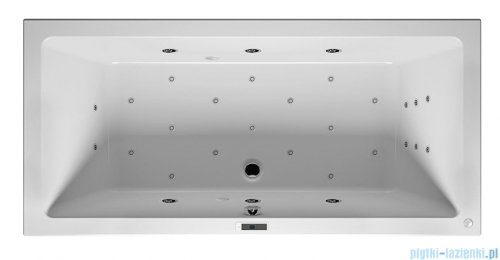 Riho Lugo wanna prostokąta 180x90cm z hydromasażem BLISS lewa B134006005