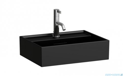 Laufen Kartell umywalka ścienna 45x34cm czarny mat H8183307161041