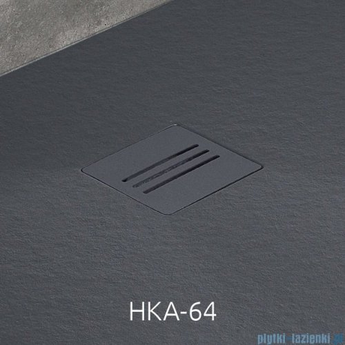 Radaway Kyntos F brodzik 180x80cm antracyt HKF18080-64