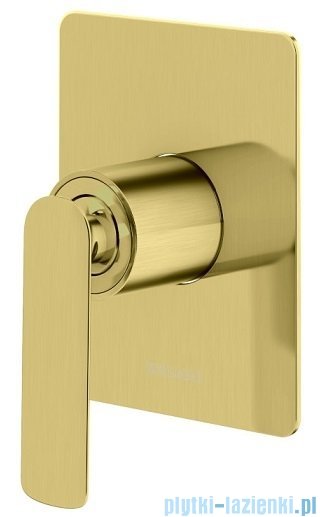 Kohlman Experience Brushed Gold bateria podtynkowa z jednym wyjściem złoto szczotkowane QW220EGDB