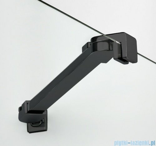 New Trendy New Soleo Black 70x90x195 cm kabina prawa przejrzyste D-0237A/D-0115B