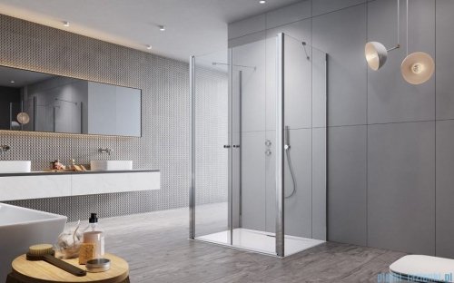 Radaway Eos DWD+2S kabina prysznicowa 80x80x80 przejrzyste 13799400-01/13799450-01/13799450-01