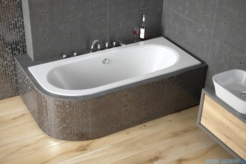 Besco Avita Slim 180x80cm wanna asymetryczna prawa #WAV-180-NPS