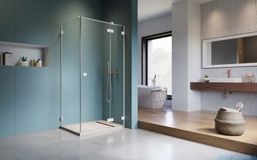 Radaway Essenza Pro White Kdj kabina 120x120cm prawa szkło przejrzyste 10097120-04-01R/10098120-01-01