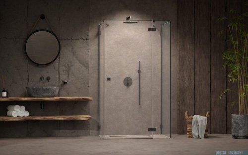 Radaway Essenza Pro Brushed GunMetal Kdj+S kabina 70x90x70cm prawa szczotkowany grafit 10097390-92-01R/10098070-01-01/10098070-01-01