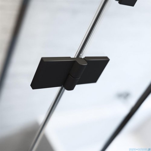 Radaway Essenza Pro Black Kdj+S kabina 70x90x70cm lewa czarny mat/szkło przejrzyste 10097390-54-01L/10098070-01-01/10098070-01-01