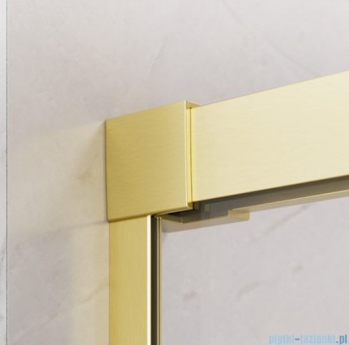 Radaway Idea 6 Kdd Brushed Light Gold kabina 100x100cm szczotkowane jasne złoto 387062-98-01L/387062-98-01R