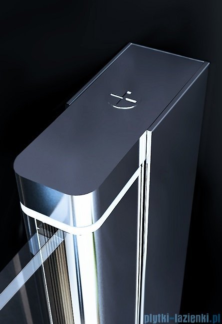 Clusi Ares kabina Walk-in z ścianką boczną 90x200 cm prawa przejrzyste 3329ARE90P