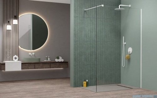 Radaway Modo New White II kabina Walk-in 115x200 szkło przejrzyste 389115-04-01