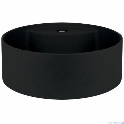 Deante SILIA Umywalka granitowa nablatowa z miejscem na baterię Ø36 nero CQS_NU4B