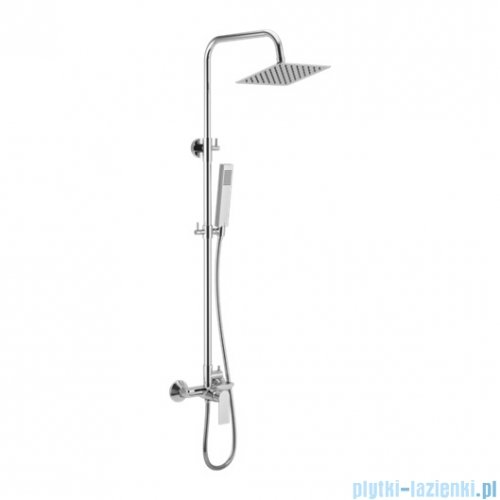 Excellent Glad Rain zestaw prysznicowy ścienny z deszczownicą 20 cm chrom ARNL.1181CR