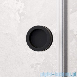 Radaway Furo SL Black DWJ drzwi 100cm prawe czarny mat/szkło przejrzyste 10307522-54-01R/10110480-01-01