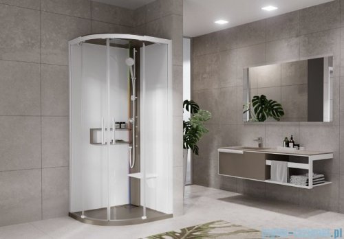 Novellini Glax 2 2.0 kabina z hydromasażem hydro plus 90x90 corda G22R99M1L-1TU