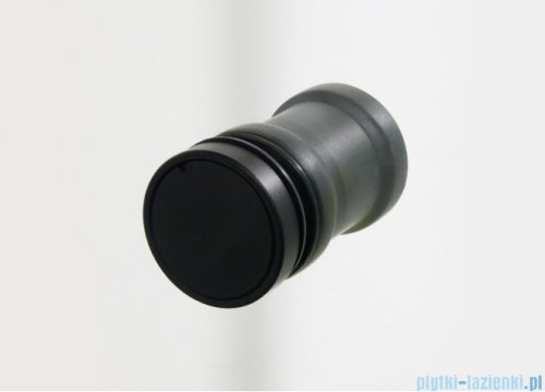 Radaway Nes Black KDD B / KDD I kabina 90x90cm lewa czarny mat/przejrzyste 10024090-54-01L/10015090-54-01R
