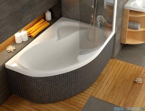Ravak Wanna asymetryczna Rosa II 170x105cm Prawa C421000000