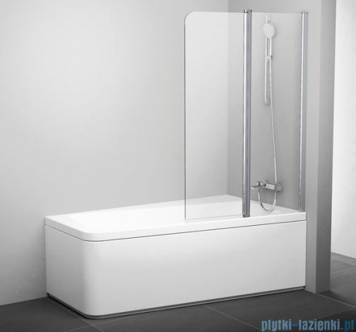 Ravak 10º parawan nawannowy 100x150cm prawy biały transparent 7QRA0103Z1