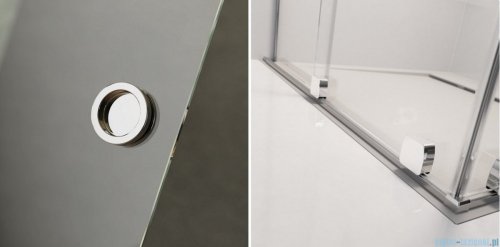 Radaway Furo RH DWJ drzwi prysznicowe 100cm prawe szkło przejrzyste 10107492-01-01RU/10110510-01-01