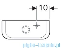 Geberit iCon Square spłuczka WC kompakt biała 228950000