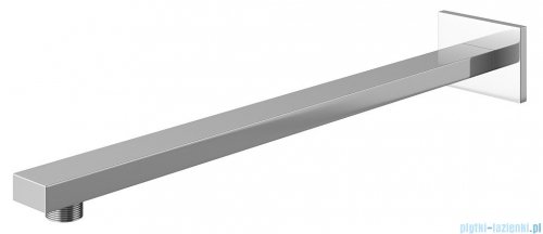 Kohlman Dexame zestaw prysznicowy z deszczownicą kwadratową 20x20 cm chrom QW220DQ20