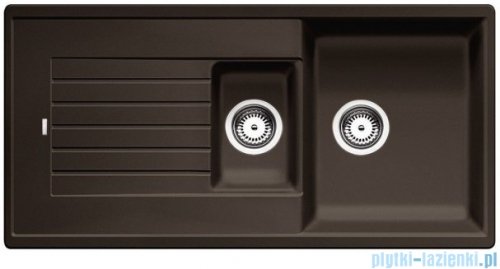 Blanco Zia 6 S Zlewozmywak Silgranit PuraDur kolor: kawowy  bez kor. aut. 515072
