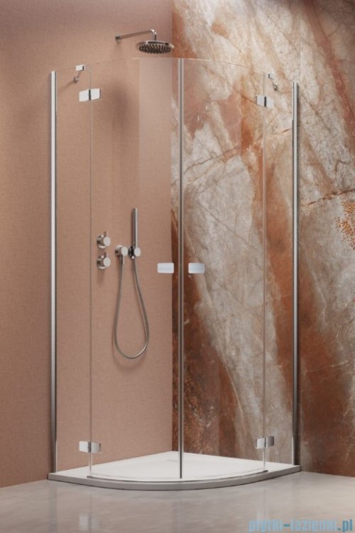 Radaway Fuenta Pdd kabina 80x80cm chrom połysk szkło przejrzyste 1384002-01-01L/1384002-01-01R