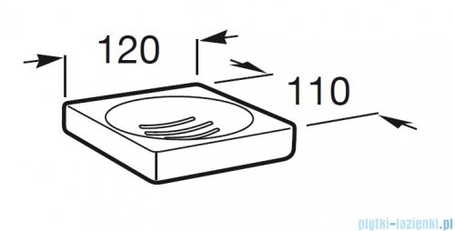 Roca Tempo mydelniczka chrom A817023001