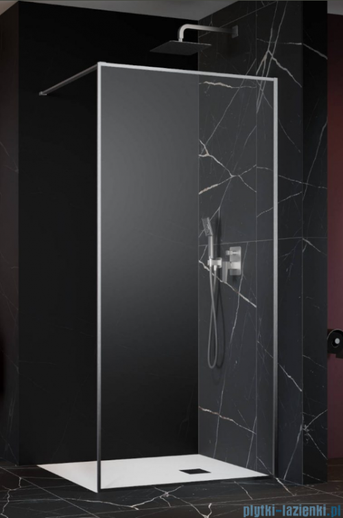 Radaway Modo F II Brushed Nickel kabina Walk-in 110x201cm Szczotkowany Nikiel szkło przejrzyste 10409114-91-01