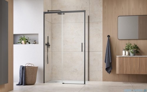 Radaway Idea Kdj Brushed GunMetal kabina 130x80cm lewa szczotkowany grafit 387043-92-01L/387051-92-01R