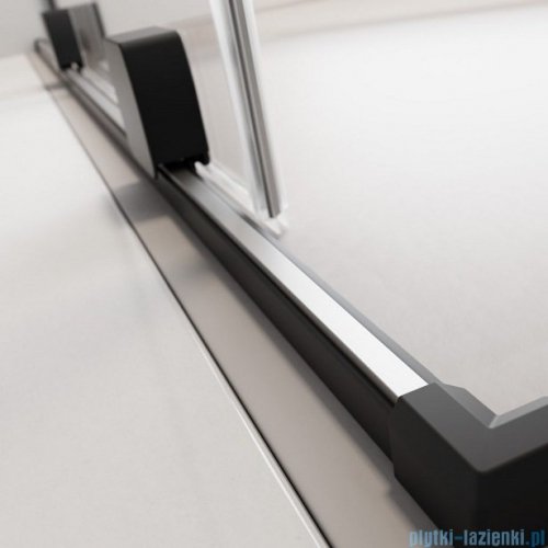 Radaway Furo Black Kdj kabina 110x110cm prawa szkło przejrzyste 10104572-54-01R/10110530-01-01/10113110-01-01