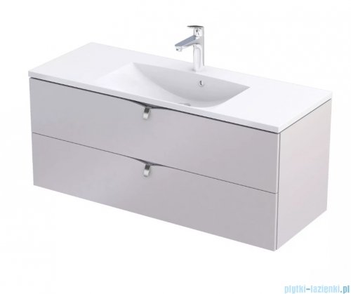 Oristo Siena szafka podumywalkowa wisząca 120x50x45cm piaskowy mat OR45-SD2S-120-10