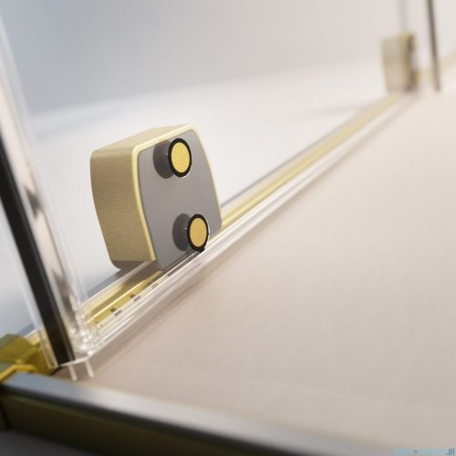 Radaway Furo SL Brushed Gold KDD kabina 80x100cm  szczotkowane złoto 10305080-99-01L/10305100-99-01R