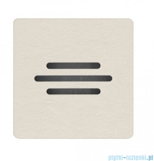 Schedpol Schedline Protos Cashmere Stone brodzik kwadratowy 90x90x3,5cm 3SP.P1K-9090/PK/ST-M1/PK/ST