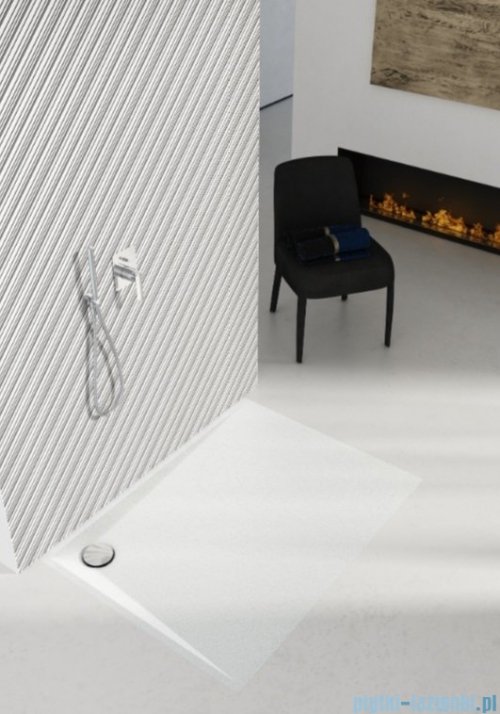 Schedpol Schedline Libra White Stone brodzik prostokątny 120x80x3cm 3SP.L1P-80120/B/ST