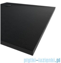 Schedpol Schedline  Libra Black Stone brodzik półokrągły 90x90x3cm 3SP.L1O-9090/C/ST