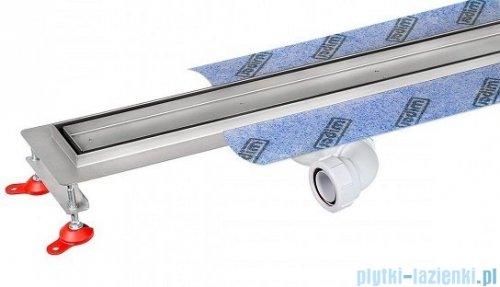 Wiper New Premium White Glass Odpływ liniowy z kołnierzem 90 cm poler syfon snake 500.0380.01.090