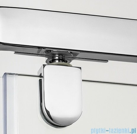 New Trendy New Komfort kabina półokrągła R55 90x90x195cm grafit K-0435