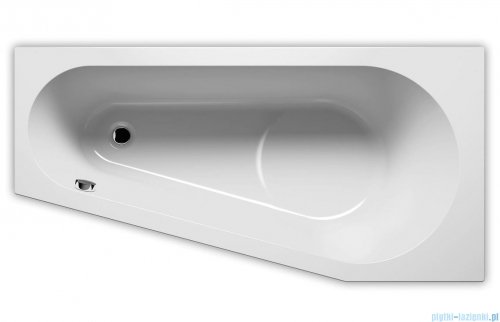 Riho Delta wanna asymetryczna 150x80cm z hydromasażem Joy lewa B067006005