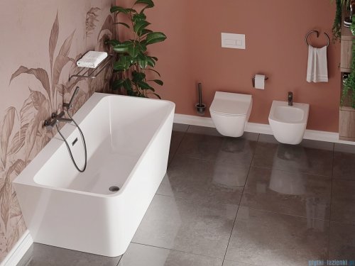 Deante SILIA Półka żeberkowa titanium ADI_D531