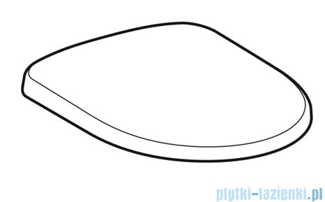 Geberit Selnova deska WC Duroplast 500331011