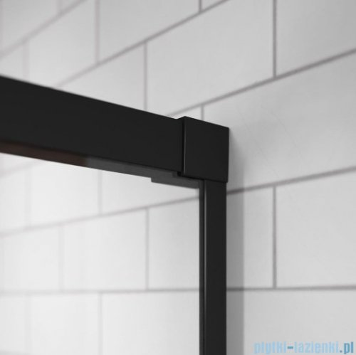 Radaway Idea Black Kdd kabina 120cm część lewa szkło przejrzyste 387064-54-01L