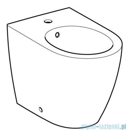 Geberit iCon bidet stojący biały 502.384.00.1