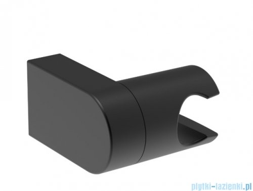 Roca Wall Uchwyt punktowy ścienny do słuchawki natryskowej Czarny Mat AG02376NBR