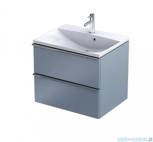 Oristo Etna szafka podumywalkowa wisząca 60x50x45 Szaroniebieski Mat OR52-SD2S-60-16