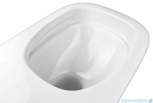 Oltens Gulfoss miska wisząca PureRim z powłoką SmartClean z deską wolnoopadającą 42508000