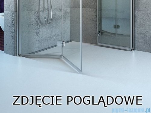 Radaway Fuenta New KDJ-B kabina prysznicowa 100x90 lewa przejrzyste + brodzik Doros D + syfon 384083-01-01L/384050-01-01/SDRD1090-01