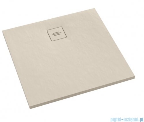 Schedpol Schedline Protos Cashmere Stone brodzik kwadratowy 90x90x3,5cm 3SP.P2K-9090/PK/ST-M1/PK/ST