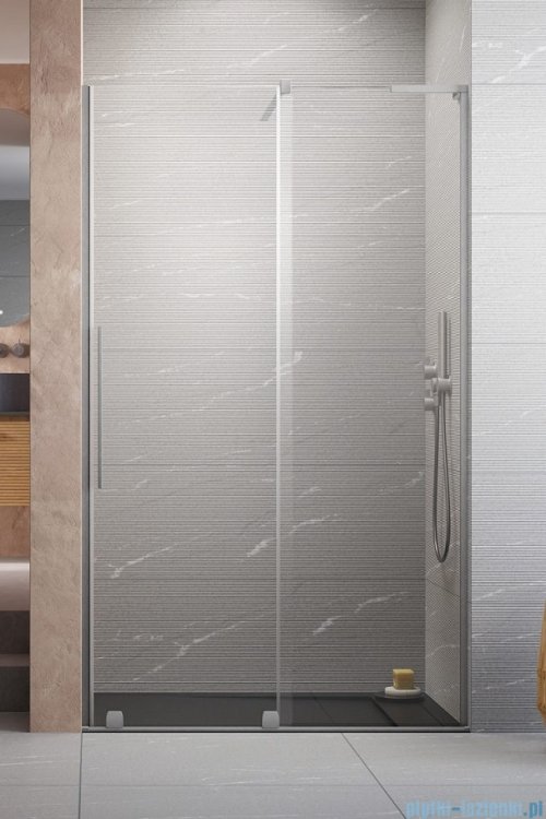 Radaway Furo SL Brushed Nickel DWJ drzwi prysznicowe 110cm prawe szczotkowany nikiel 10307572-91-01R/10110530-01-01