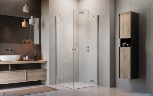 Radaway Essenza Kdd kabina 90x80cm szkło przejrzyste 1385060-01-01L/1385061-01-01R